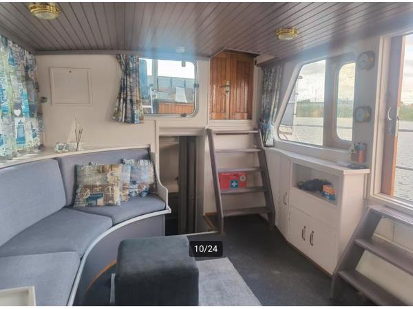 Woonboot/ Motorkruiser 14m