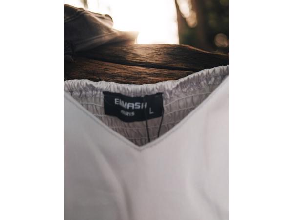 2 delige kleding set grijs L