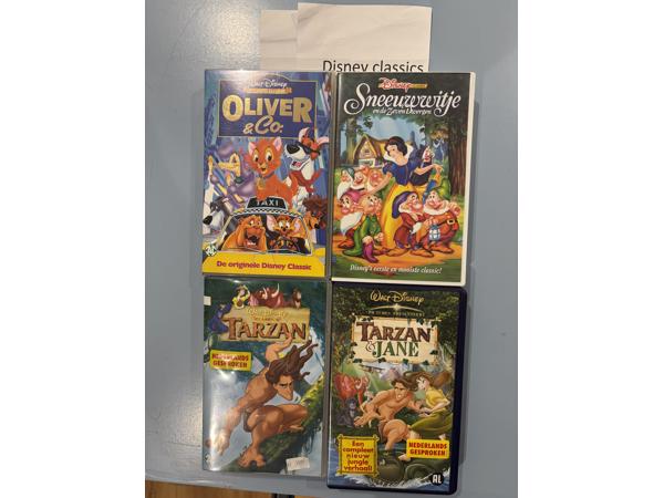 Disney classic VHS Oliver Sneeuwwitje Tarzan plus TarzanJane