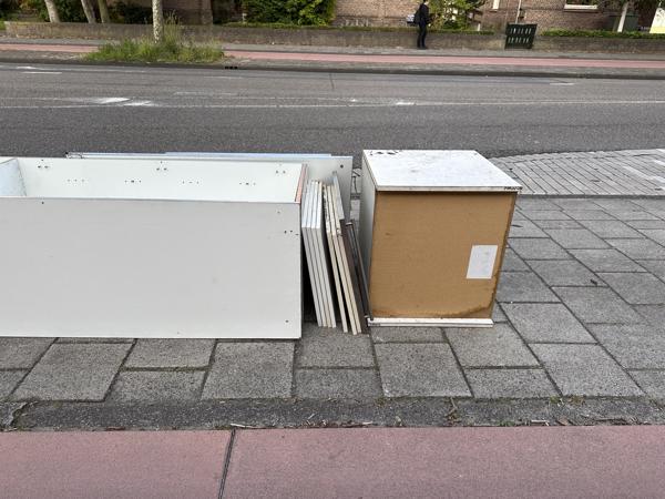 Grote rvs opbergkast