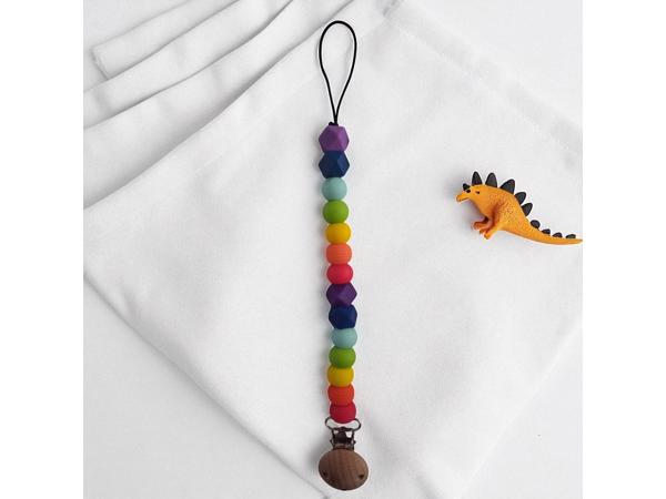 Speenkoord regenboog kleuren