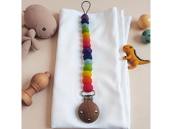 Speenkoord regenboog kleuren