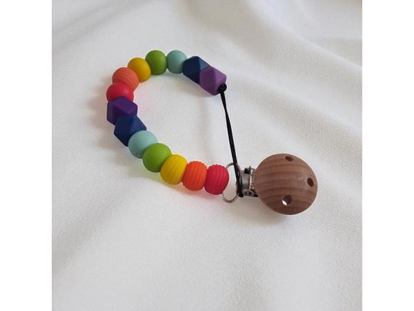 Speenkoord regenboog kleuren