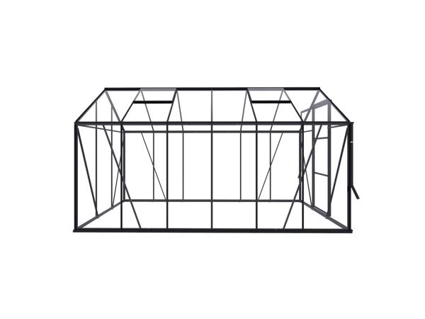 Tuinkas Kate IV zwart VG 3mm