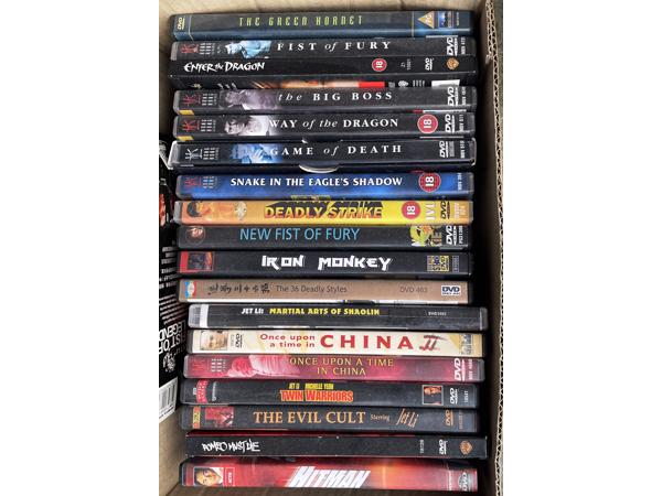 DVDs BRUCE LEE, YET LEE...