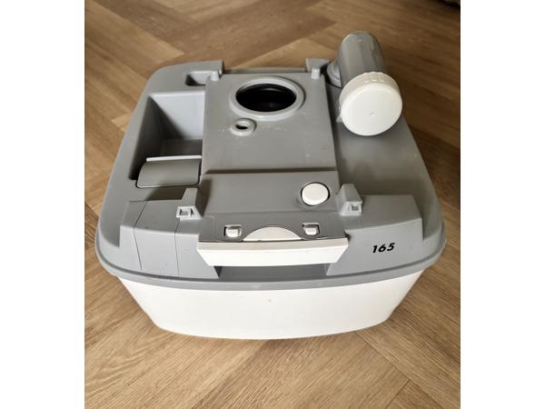 Gebruikt maar absoluut schone Porta Potti toilet