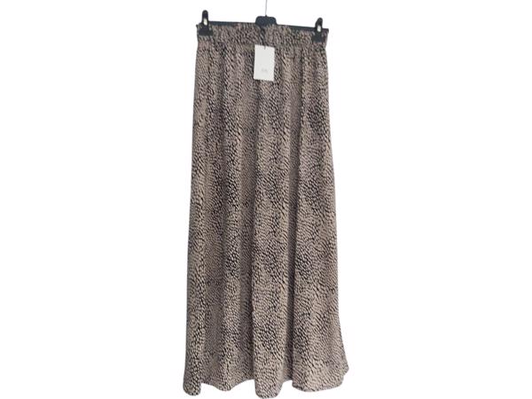 JDY lange rok beige zwart S