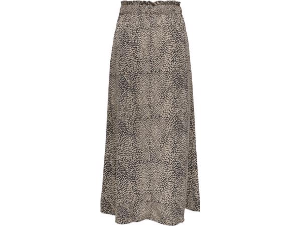 JDY lange rok beige zwart S