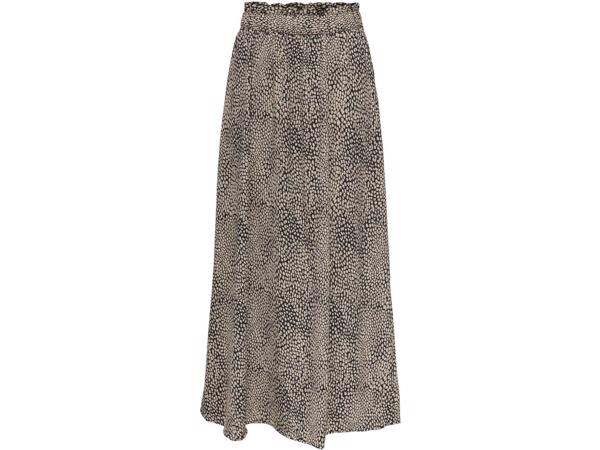 JDY lange rok beige zwart S