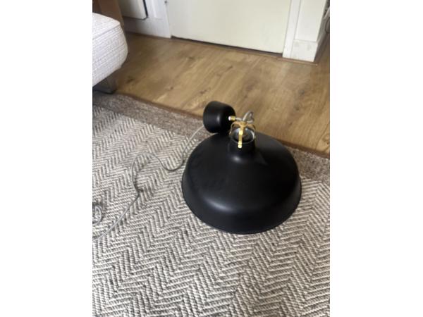 Industriele lampenkap IKEA Ranarp (zwart)