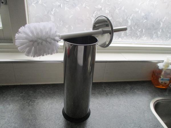 Toiletborstel Chroom