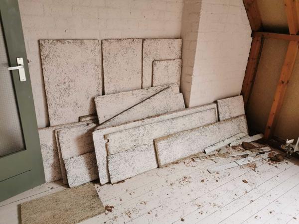 Diverse maten houtwolcementplaten