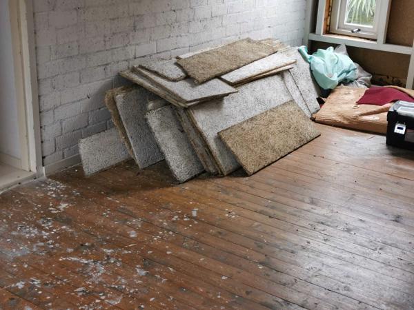 Diverse maten houtwolcementplaten