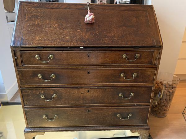 Mooi echt antiek secretair
