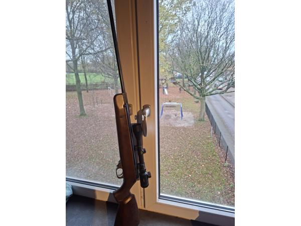 Weihrauch hw90 5.5mm met kijker hunter eco 3-9x40