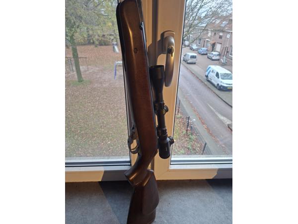 Weihrauch hw90 5.5mm met kijker hunter eco 3-9x40