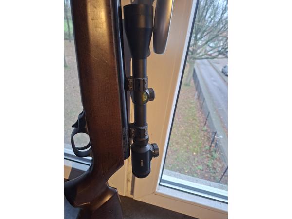 Weihrauch hw90 5.5mm met kijker hunter eco 3-9x40