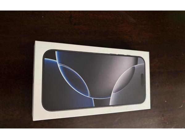 Iphone 16 pro max nieuw