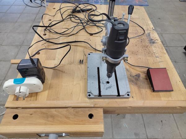 Kleine kolomboor voor o.a. printplaten