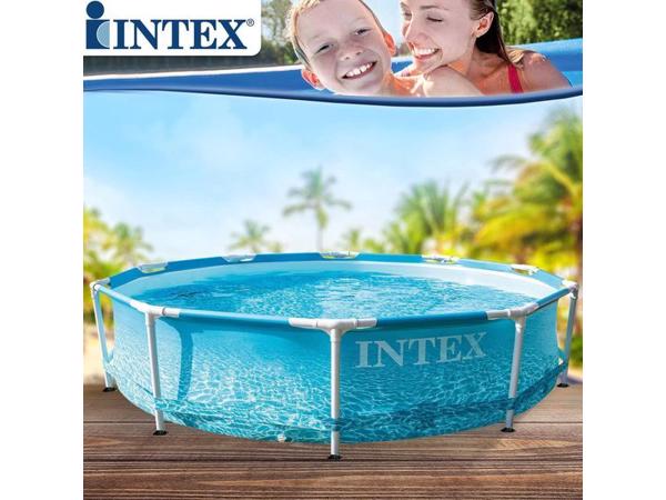 Zwembad - Intex - Rond - Metalen frame - 305x76 cm