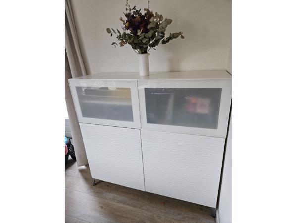 Witte Ikea Kast Glazen Deuren