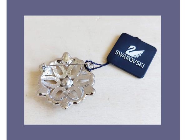 Swarovski The magic of Crystal sneeuwvlok broche met doosje