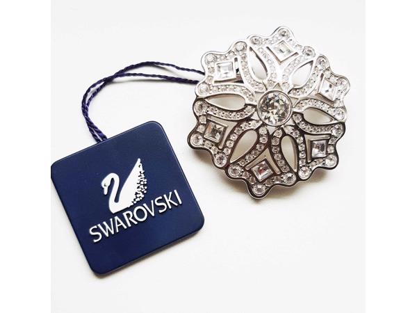 Swarovski The magic of Crystal sneeuwvlok broche met doosje