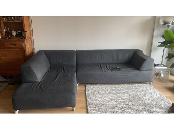 Leolux Faya Lobi hoekbank + hocker (nieuw te stofferen)