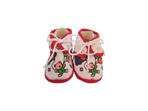 Junior Joy Babyschoenen rood beertje