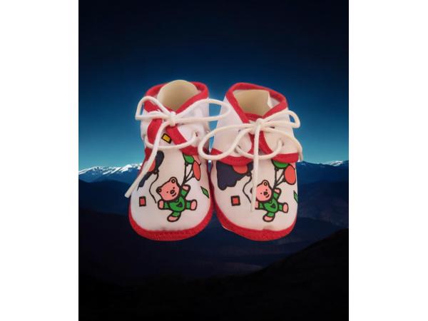 Junior Joy Babyschoenen rood beertje