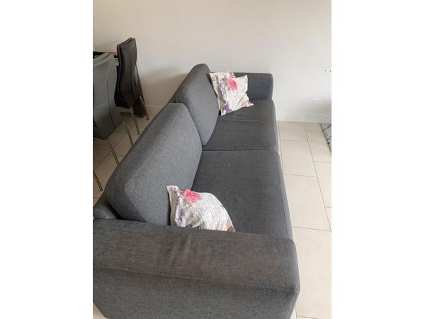 Zwart/Antraciet bank