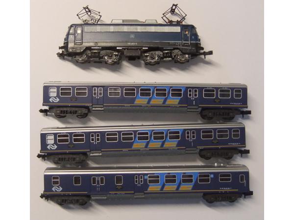 Uitgebreide set modeltrein N-spoor