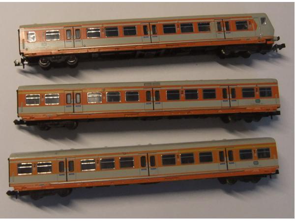 Uitgebreide set modeltrein N-spoor