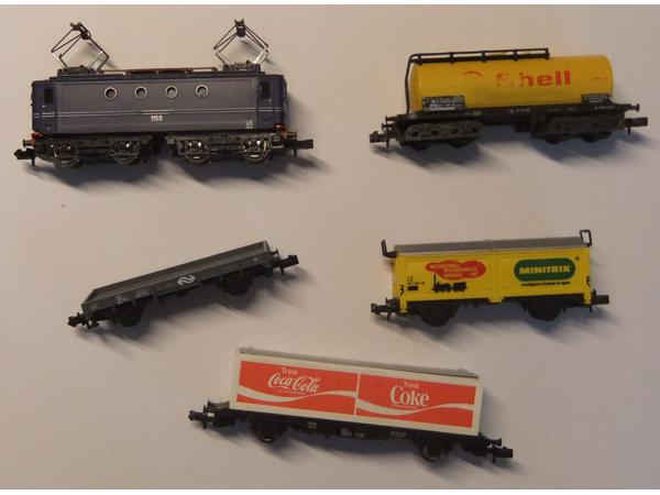 Uitgebreide set modeltrein N-spoor