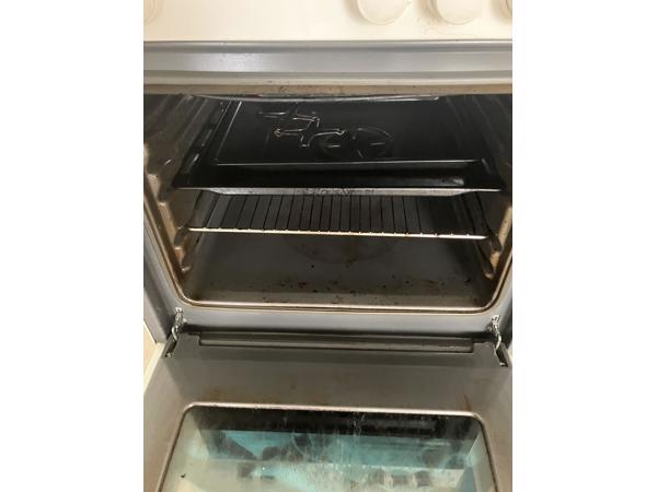 gasfornuis met electr.oven