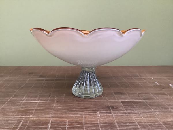 Glazen schaal  (3 verschillende lagen glas)