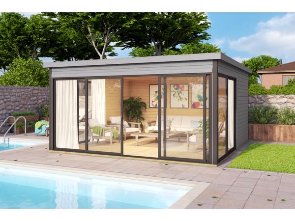 NIEUW Modern tuinhuis Domeo 5 Set