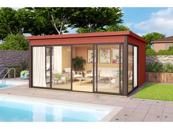NIEUW Modern tuinhuis Domeo 5 Set