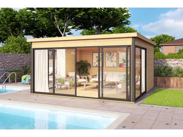 NIEUW Modern tuinhuis Domeo 5 Set