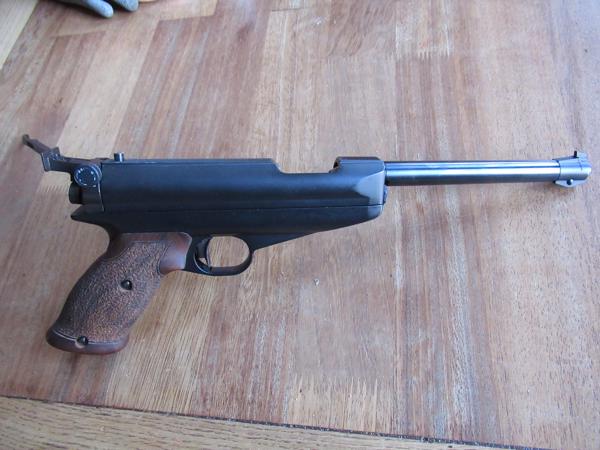 Feinwerkbau air pistol model 65 wedstrijd pistool