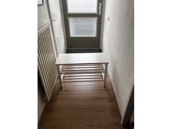 Schoenenrek kleur wit