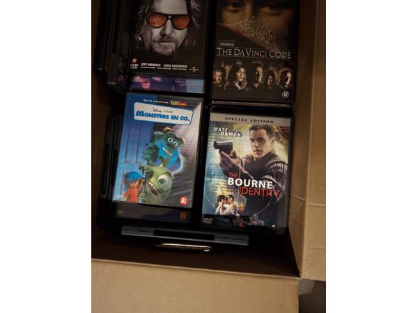 Verhuisdoos met DVD's