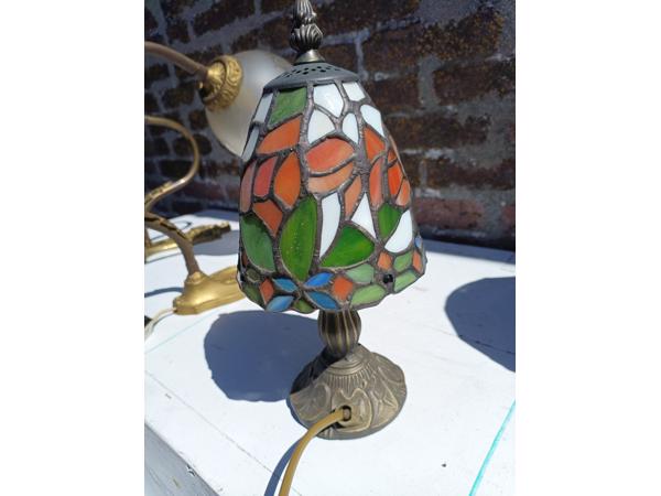Glas in loodlamp (Tiffany stijl) te koop
