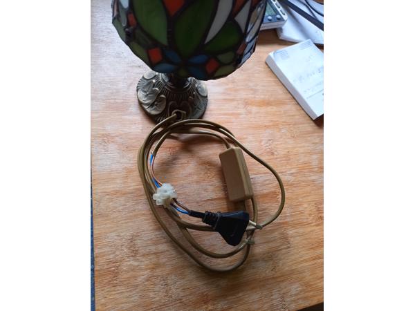 Glas in loodlamp (Tiffany stijl) te koop