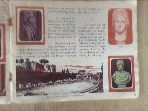 Oude interessante romeinse geschiedenis boek; Rome en Grieks