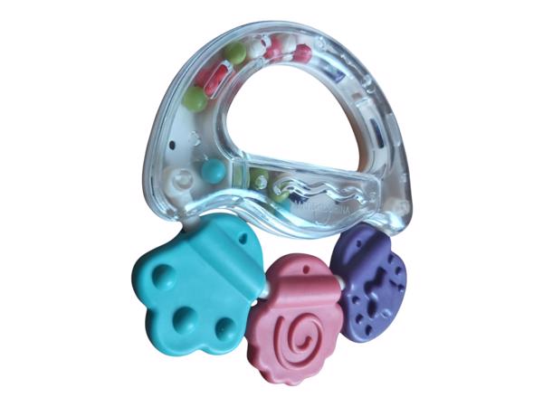 Bijtring met beweegbare items