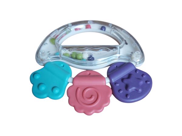 Bijtring met beweegbare items