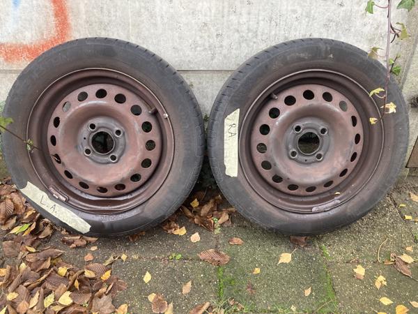 2x zomerbanden met velg 165/60 R14 75H vredestein
