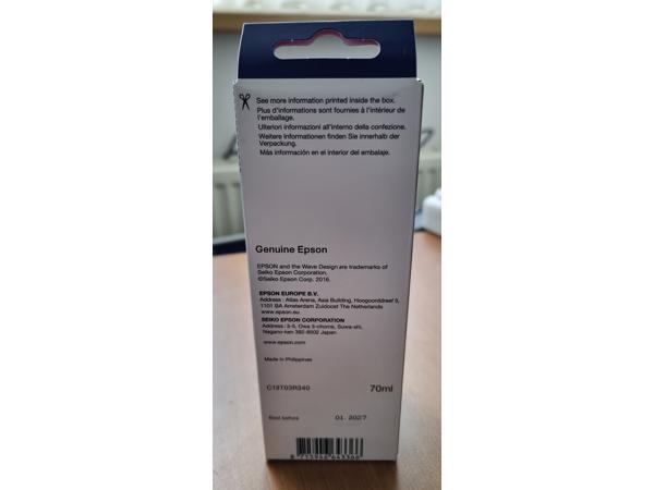 6x nieuwe originele Epson 102 Inkt (Zwart en Magenta)