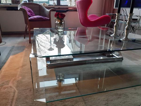 Salon tafel glas